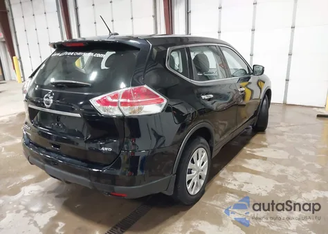 2015 Nissan Rogue S from USA, damaged, VIN KNMAT2MV4FP579538